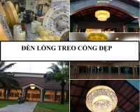 Lựa chọn trang trí ấn tượng với đèn lồng treo cổng