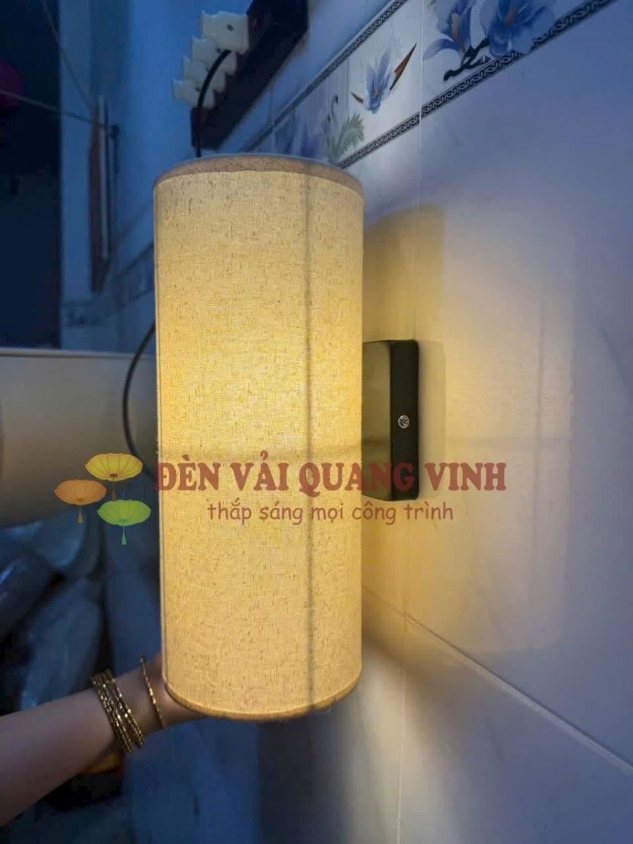 Đèn gắn tường bằng vải