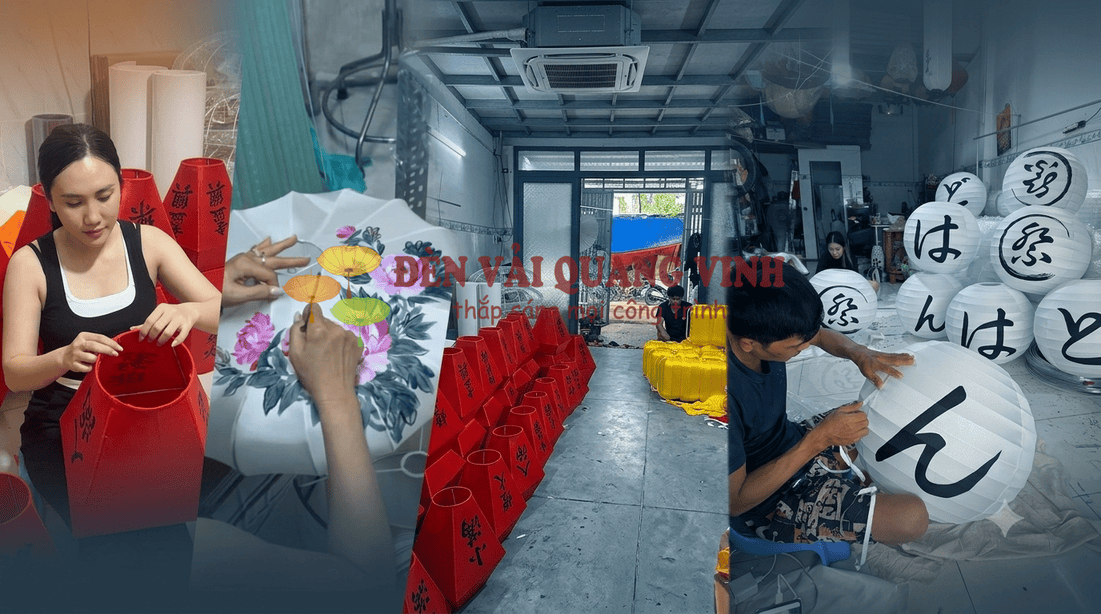 Xưởng đèn vải Quang Vinh Xưởng đèn vải Quang Vinh